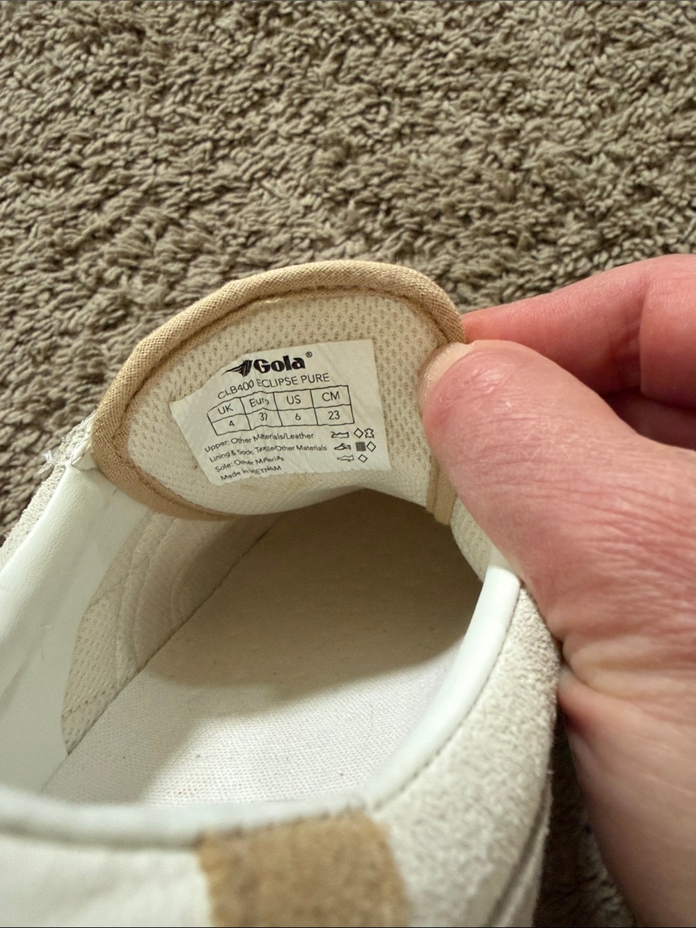 Gola Eclipse Pure Low Top
Sneaker (Women) - Size 6 - Picture 9 of 10